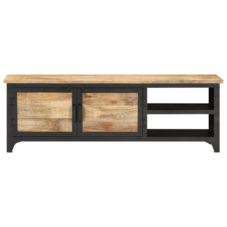 Tv-meubel 120x30x40 cm massief mangohout MeubelReus