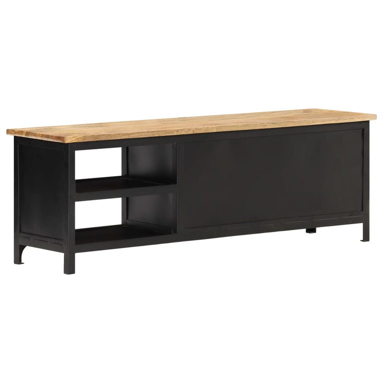Tv-meubel 120x30x40 cm massief mangohout MeubelReus