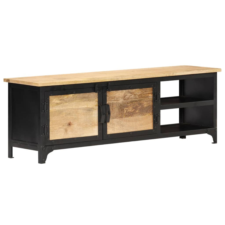Tv-meubel 120x30x40 cm massief mangohout MeubelReus