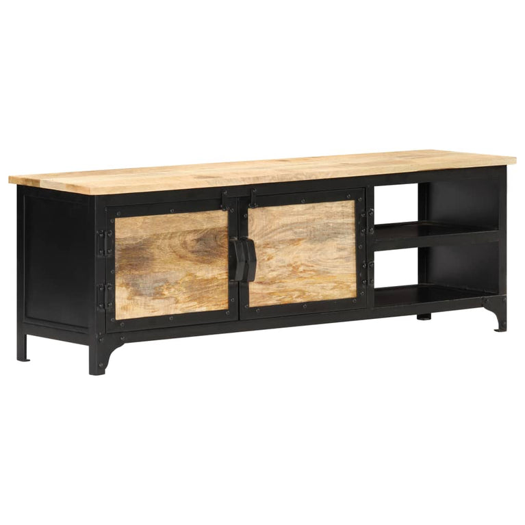Tv-meubel 120x30x40 cm massief mangohout MeubelReus