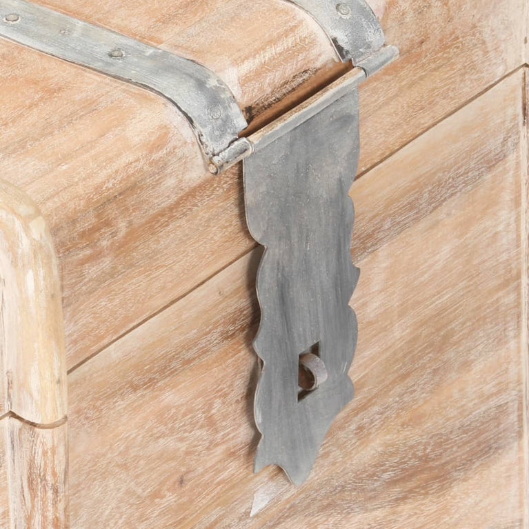 Opbergkist 90x40x40 cm massief acaciahout MeubelReus