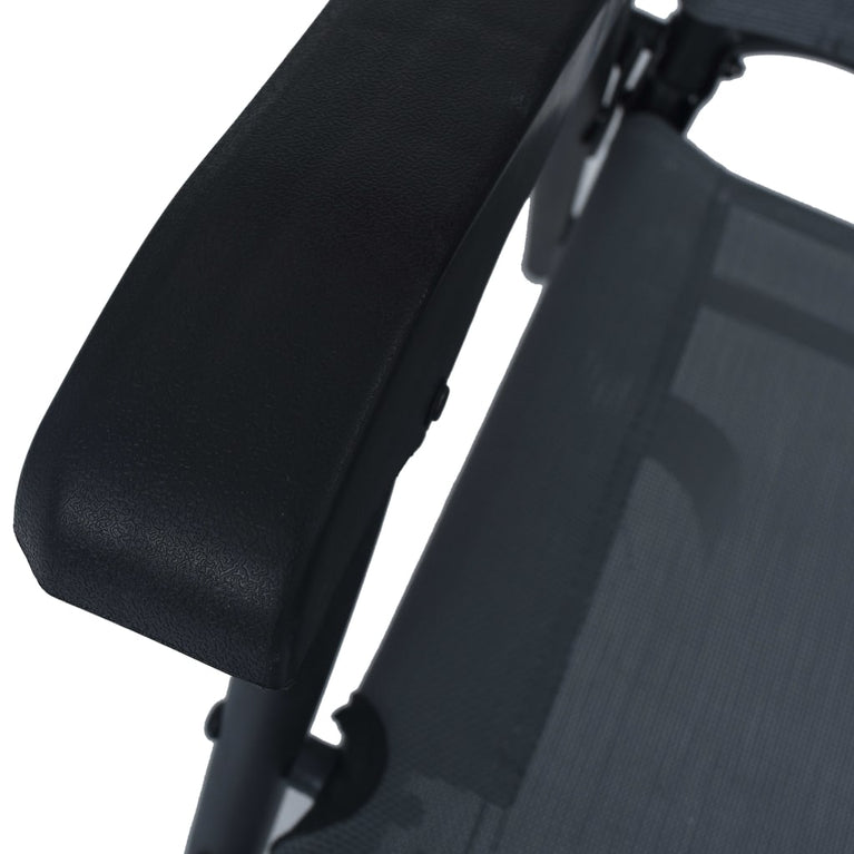 3-delige Bistroset staal grijs MeubelReus