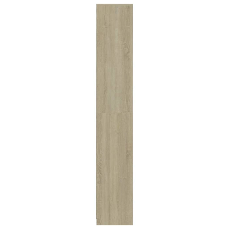 Badkamerkast 30x30x183,5 cm spaanplaat sonoma eikenkleurig MeubelReus