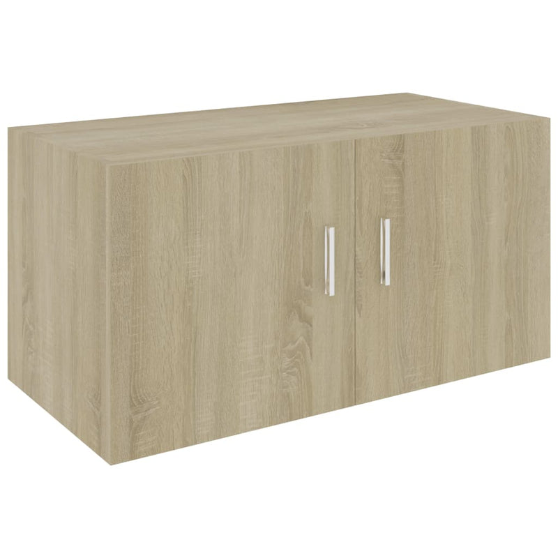 Hangkast 80x39x40 cm spaanplaat sonoma eikenkleurig MeubelReus