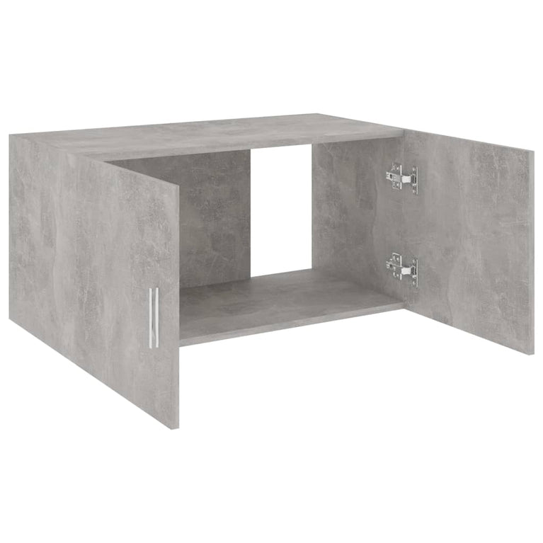 Hangkast 80x39x40 cm spaanplaat betongrijs MeubelReus