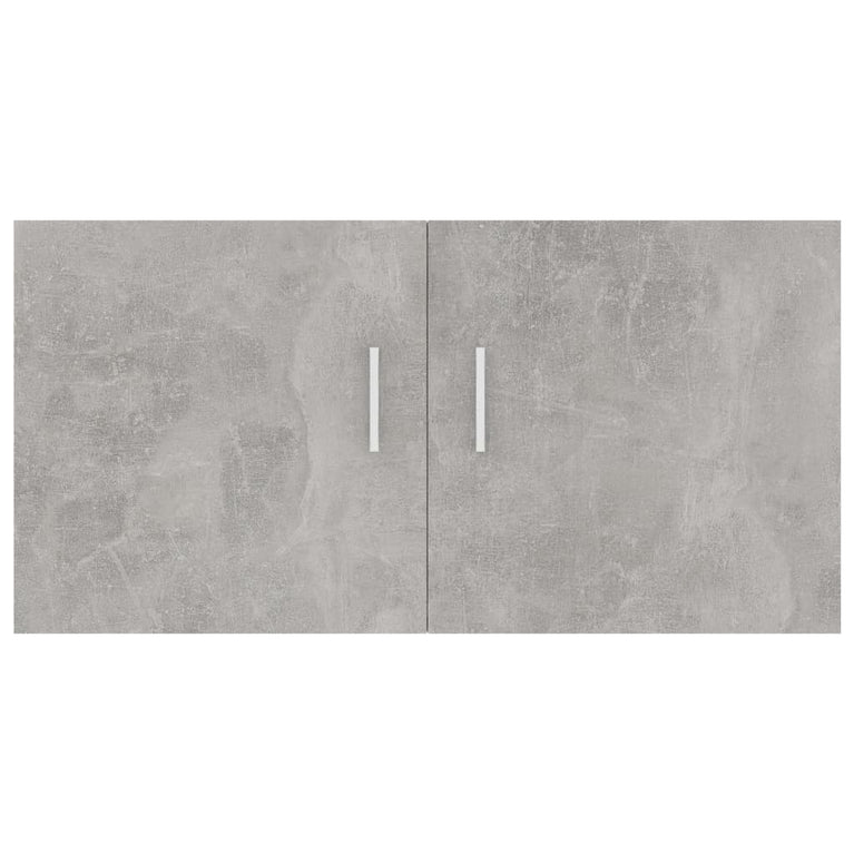 Hangkast 80x39x40 cm spaanplaat betongrijs MeubelReus