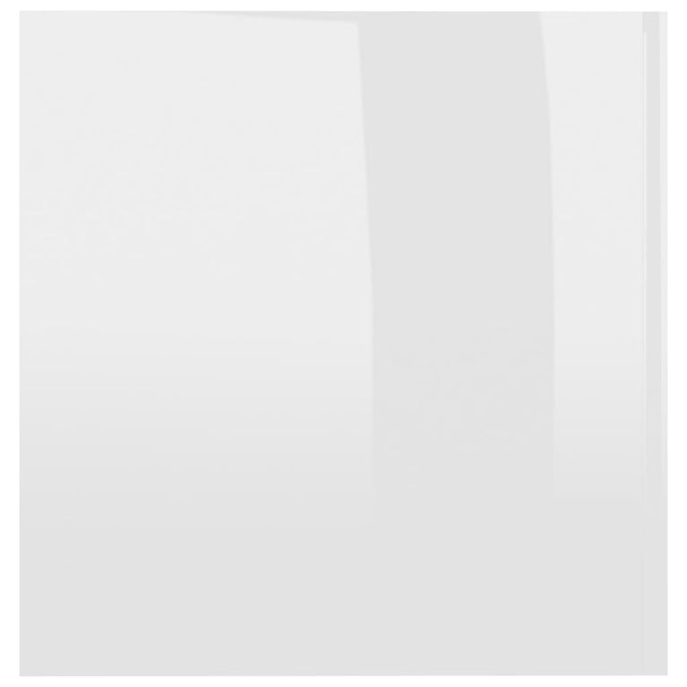 Hangkast 80x39x40 cm spaanplaat hoogglans wit MeubelReus