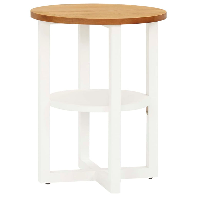 Bijzettafel 40x50 cm massief eikenhout MeubelReus
