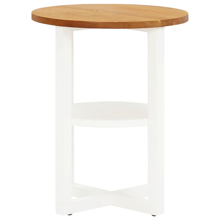 Bijzettafel 40x50 cm massief eikenhout MeubelReus