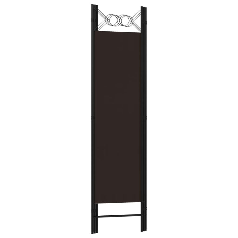 Kamerscherm met 3 panelen 120x180 cm bruin MeubelReus