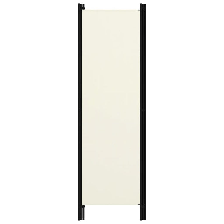 Kamerscherm met 3 panelen 150x180 cm crèmewit MeubelReus