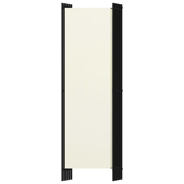 Kamerscherm met 6 panelen 300x180 cm crèmewit MeubelReus