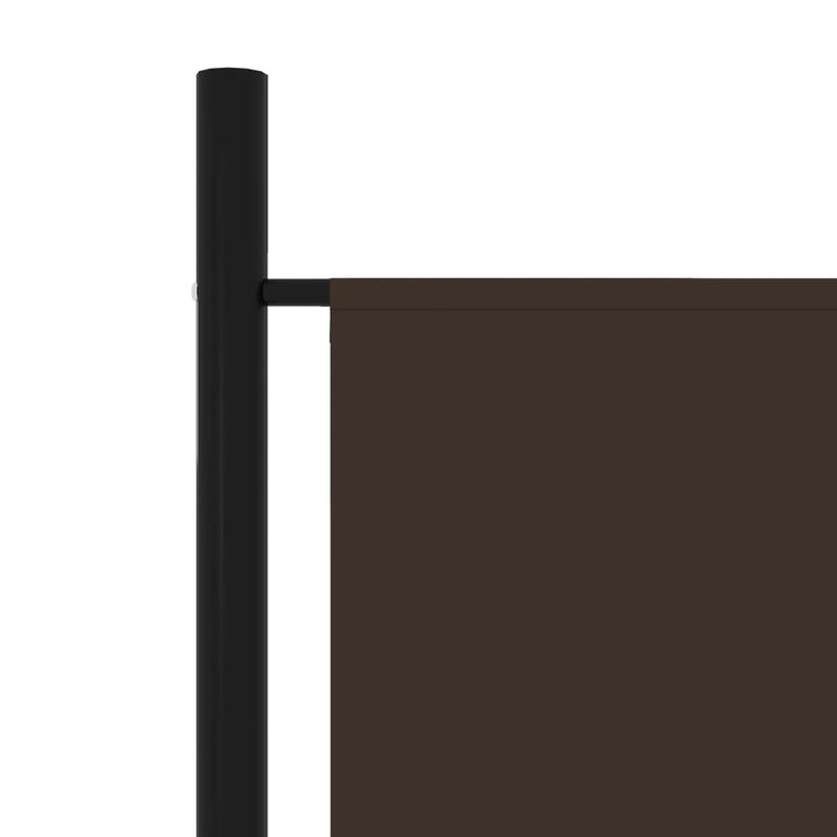 Kamerscherm met 6 panelen 300x180 cm bruin MeubelReus