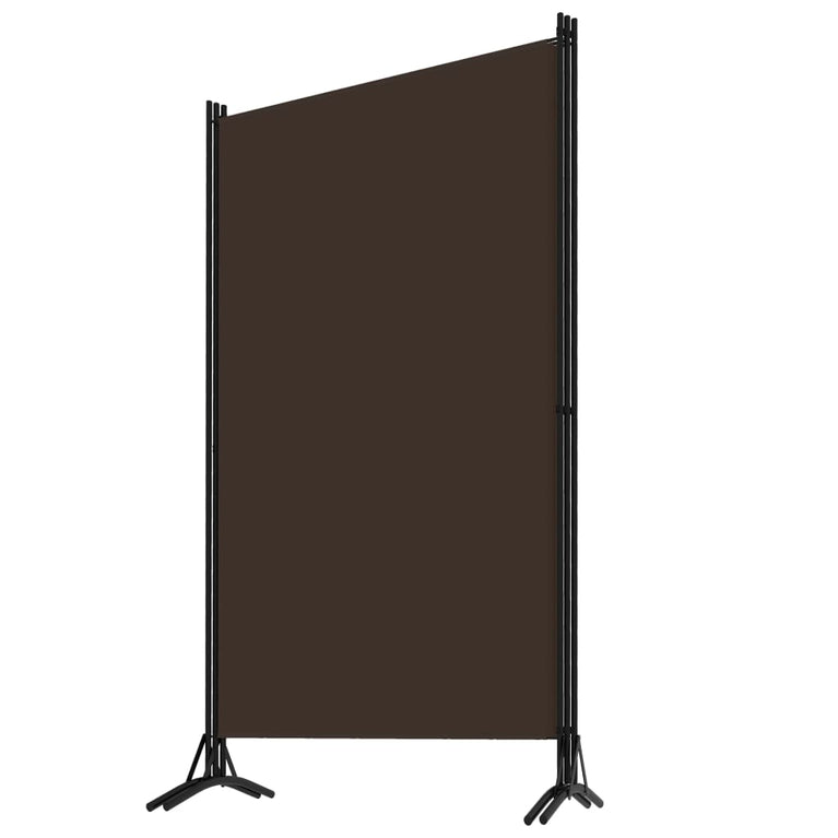 Kamerscherm met 3 panelen 260x180 cm bruin MeubelReus