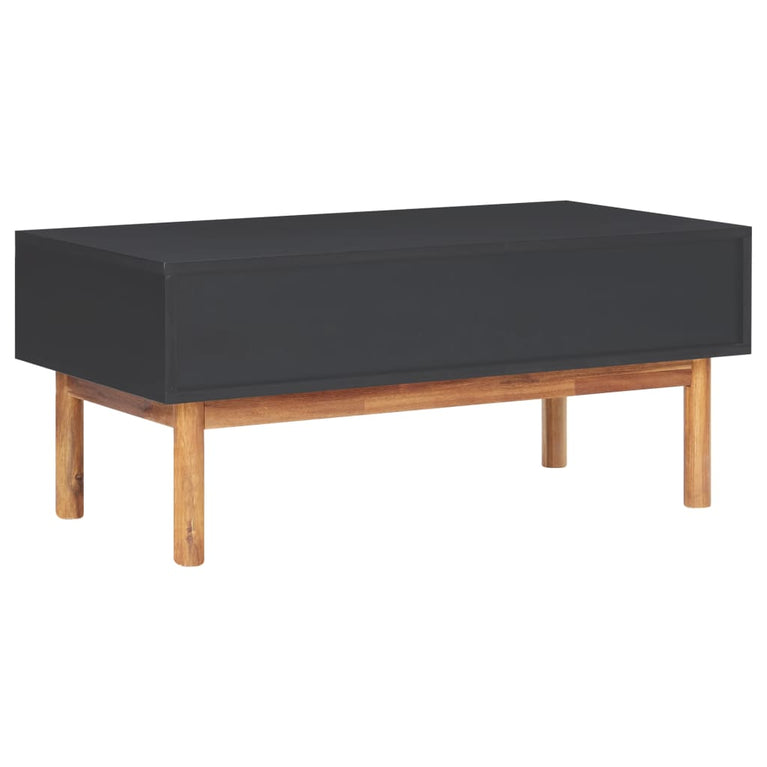 Salontafel 90x50x40 cm massief acaciahout en MDF MeubelReus