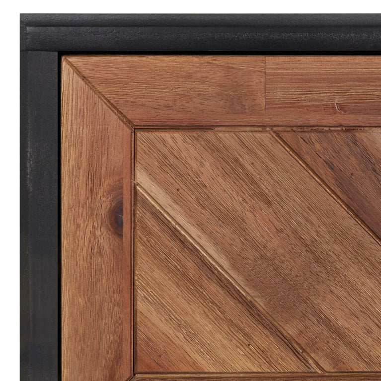 Salontafel 90x50x40 cm massief acaciahout en MDF MeubelReus
