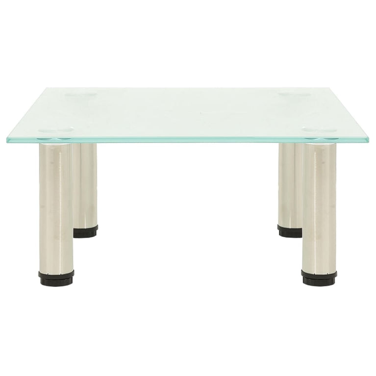 Tv-meubel 40x35x17 cm gehard glas mat