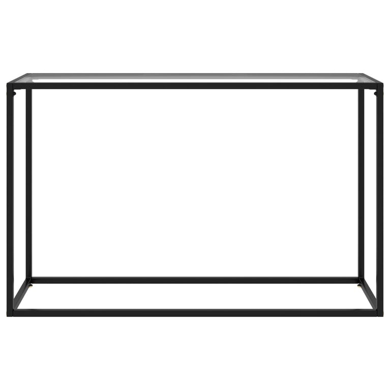 Wandtafel 120x35x75 cm gehard glas transparant MeubelReus