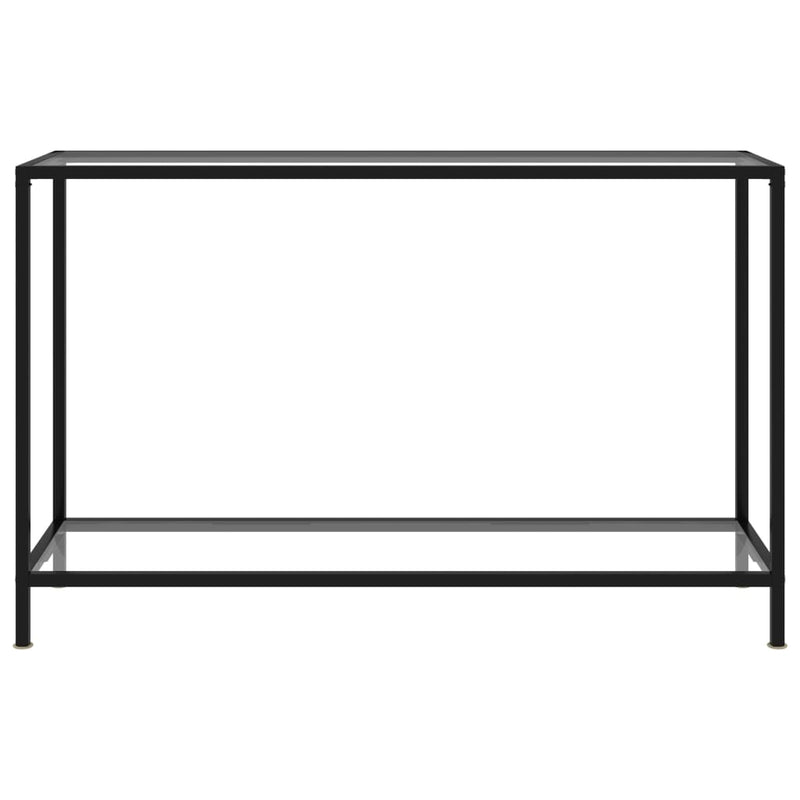 Wandtafel 120x35x75 cm gehard glas transparant MeubelReus