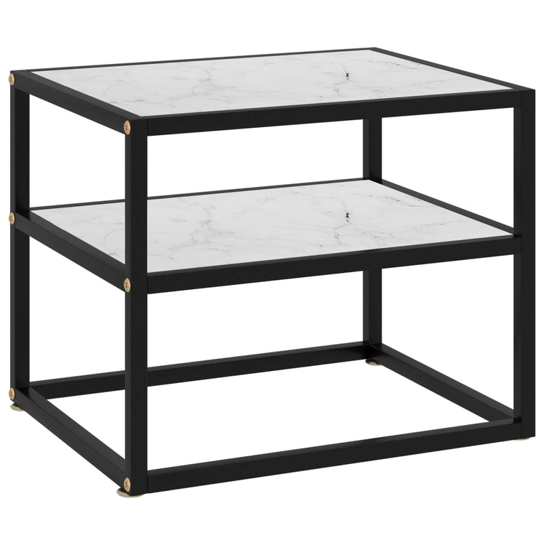 Wandtafel 50x40x40 cm gehard glas wit MeubelReus