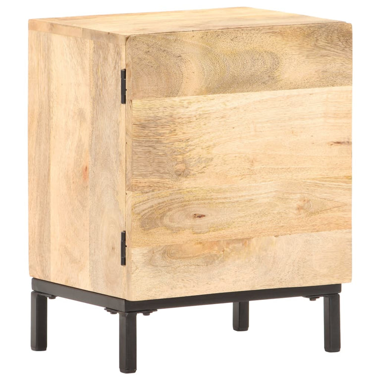 Nachtkastje 40x30x51 cm massief mangohout MeubelReus