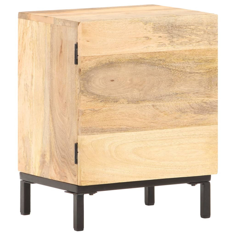 Nachtkastje 40x30x51 cm massief mangohout MeubelReus