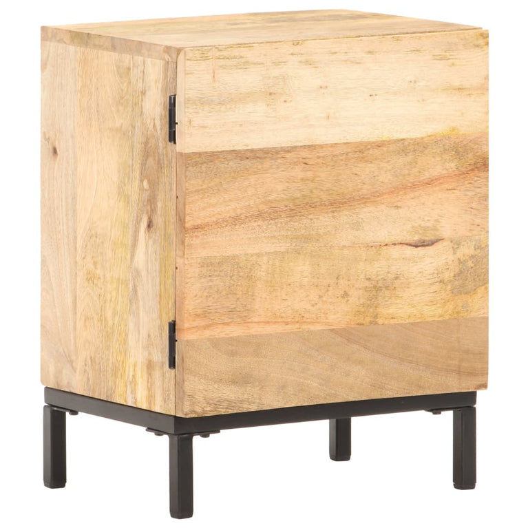 Nachtkastje 40x30x51 cm massief mangohout MeubelReus