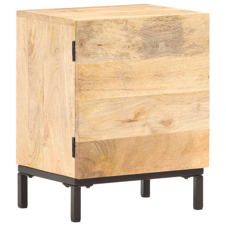 Nachtkastje 40x30x51 cm massief mangohout MeubelReus