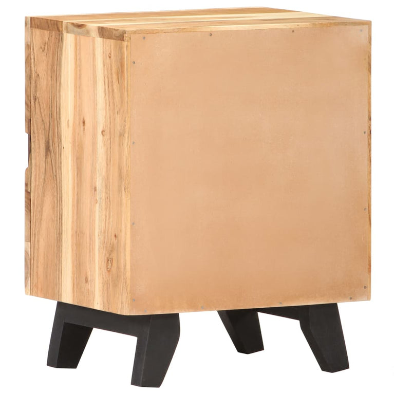 Nachtkastje 40x30x51 cm massief acaciahout MeubelReus