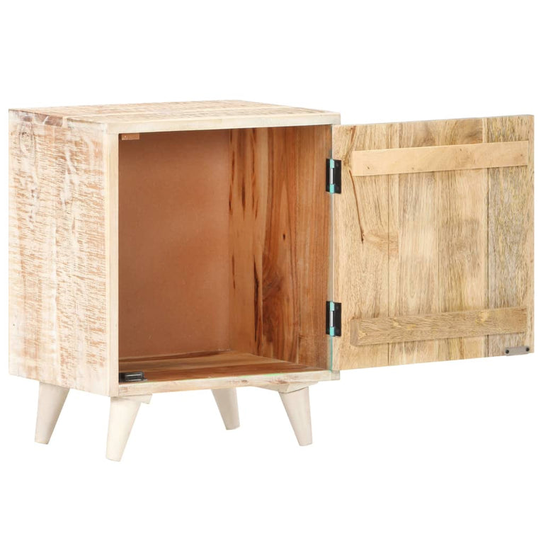 Nachtkastje bewerkt 40x30x50 cm massief acaciahout MeubelReus