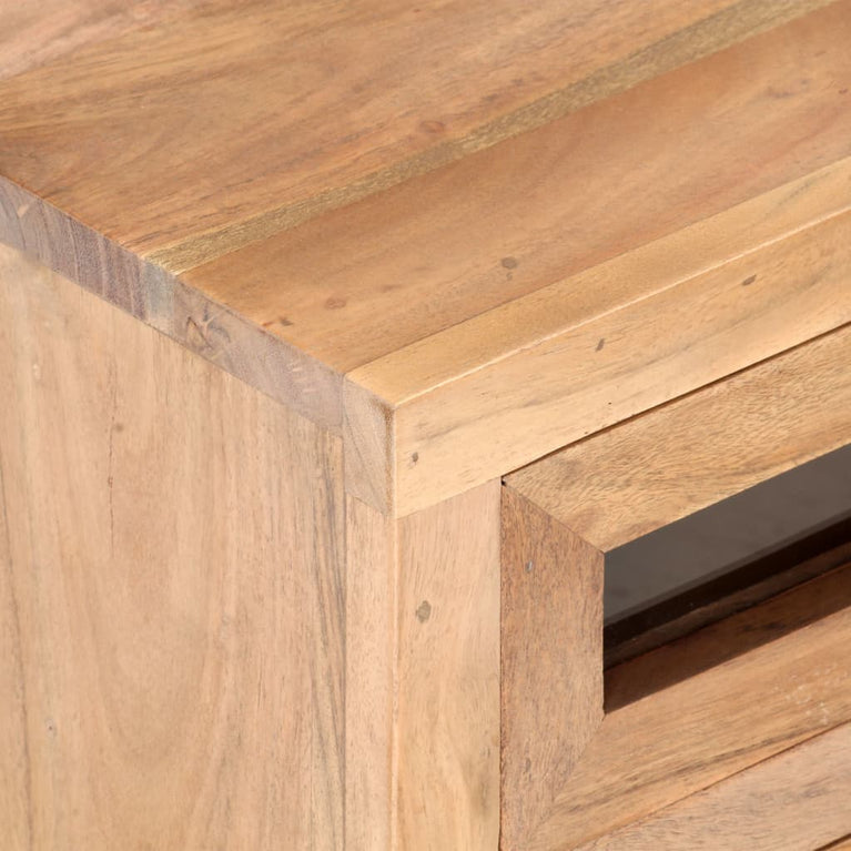 Tv-meubel 110x30x40 cm massief acaciahout MeubelReus