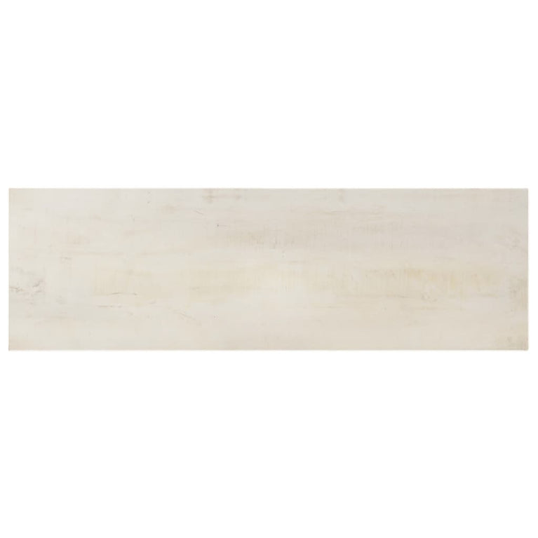 Wandtafel 115x35x77 cm ruw mangohout wit MeubelReus