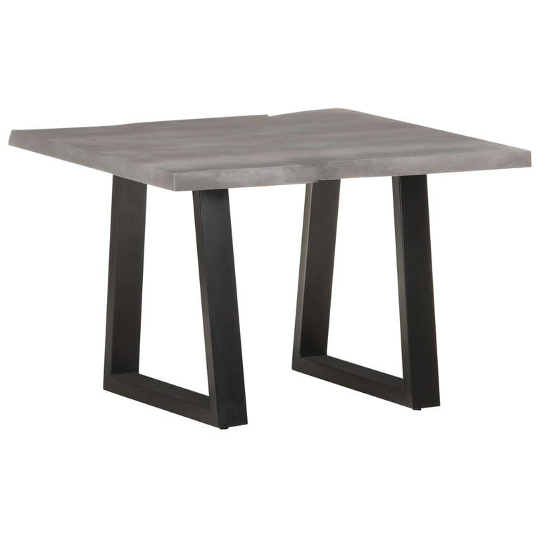 Salontafel met natuurlijke randen 60x60x40 cm acaciahout MeubelReus