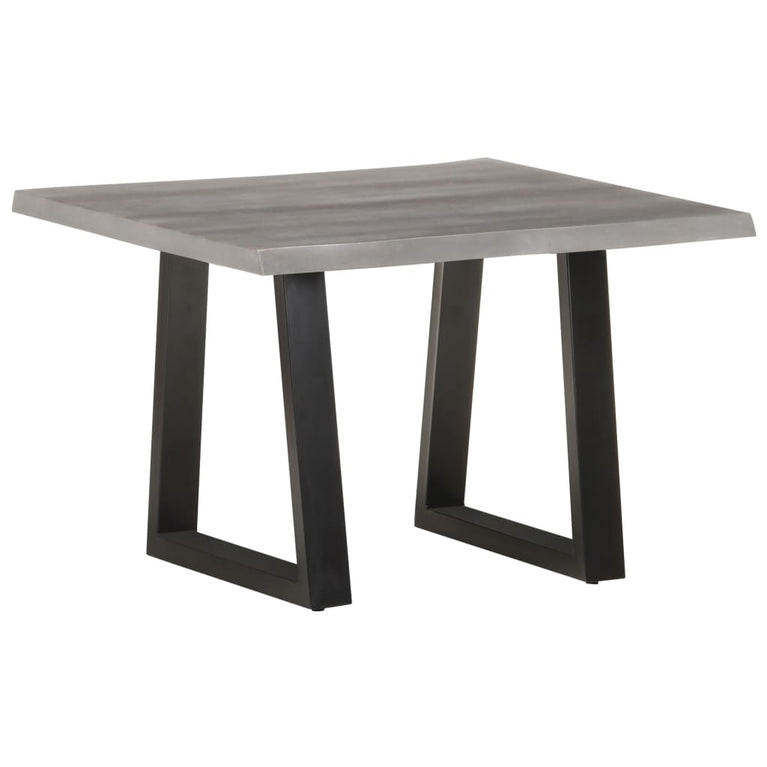 Salontafel met natuurlijke randen 60x60x40 cm acaciahout MeubelReus