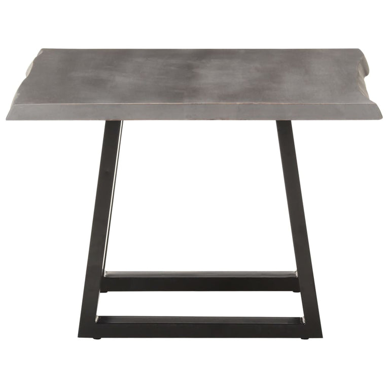Salontafel met natuurlijke randen 60x60x40 cm acaciahout MeubelReus