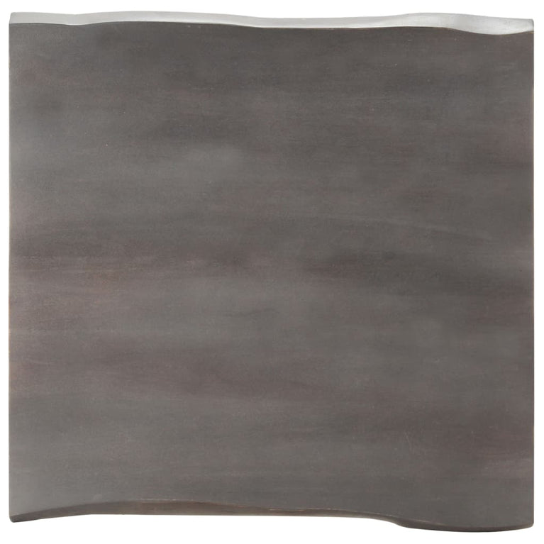 Salontafel met natuurlijke randen 60x60x40 cm acaciahout MeubelReus