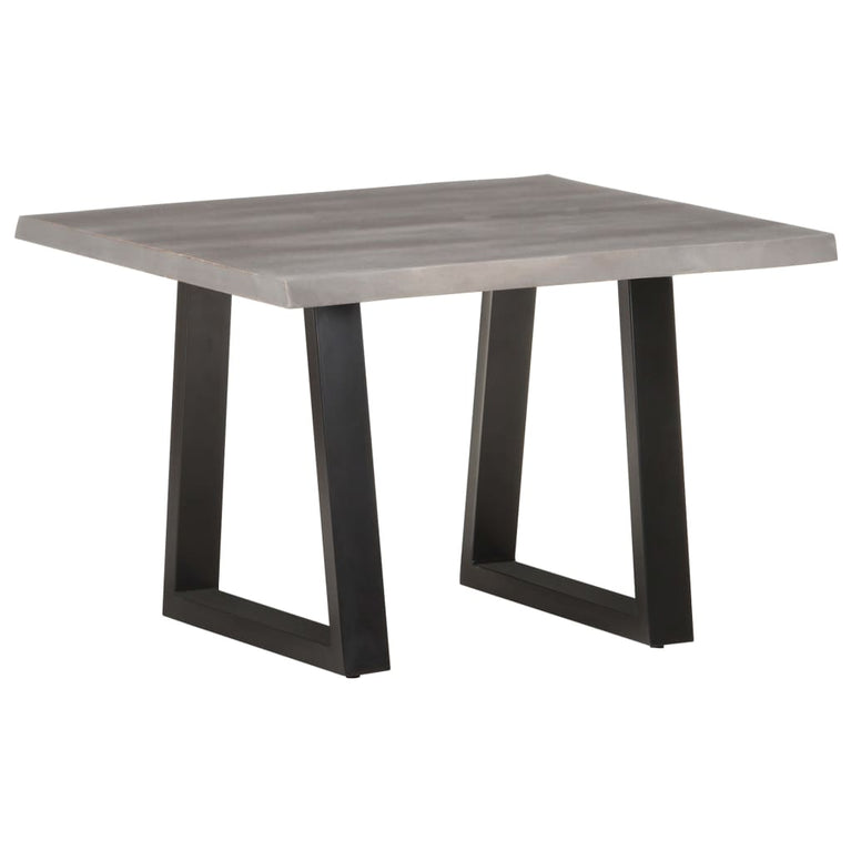 Salontafel met natuurlijke randen 60x60x40 cm acaciahout MeubelReus