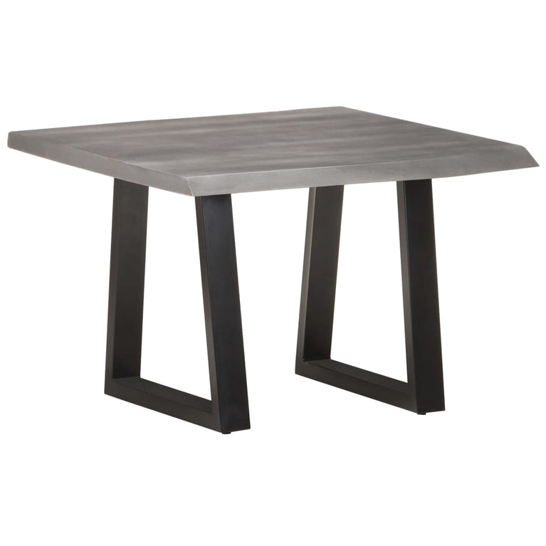 Salontafel met natuurlijke randen 60x60x40 cm acaciahout MeubelReus