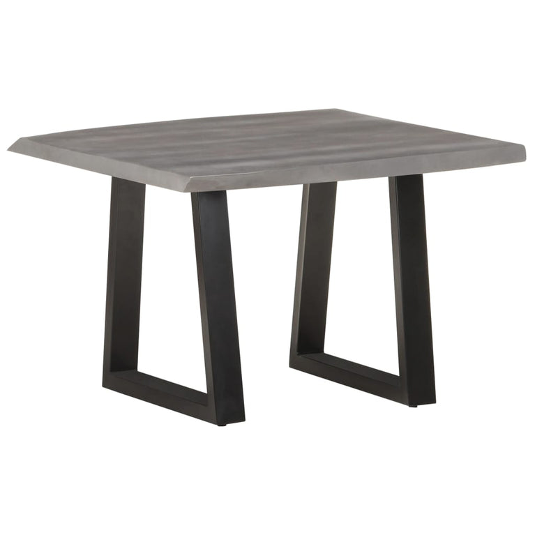 Salontafel met natuurlijke randen 60x60x40 cm acaciahout MeubelReus
