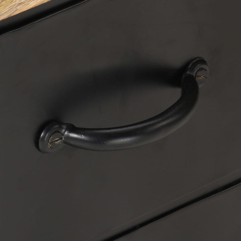 Tv-meubel 90x30x41 cm ruw mangohout MeubelReus