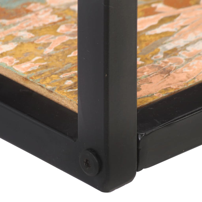 Wandschappen 2 st 40 cm massief gerecycled hout MeubelReus