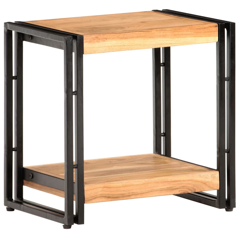 Bijzettafel 40x30x40 cm massief acaciahout MeubelReus