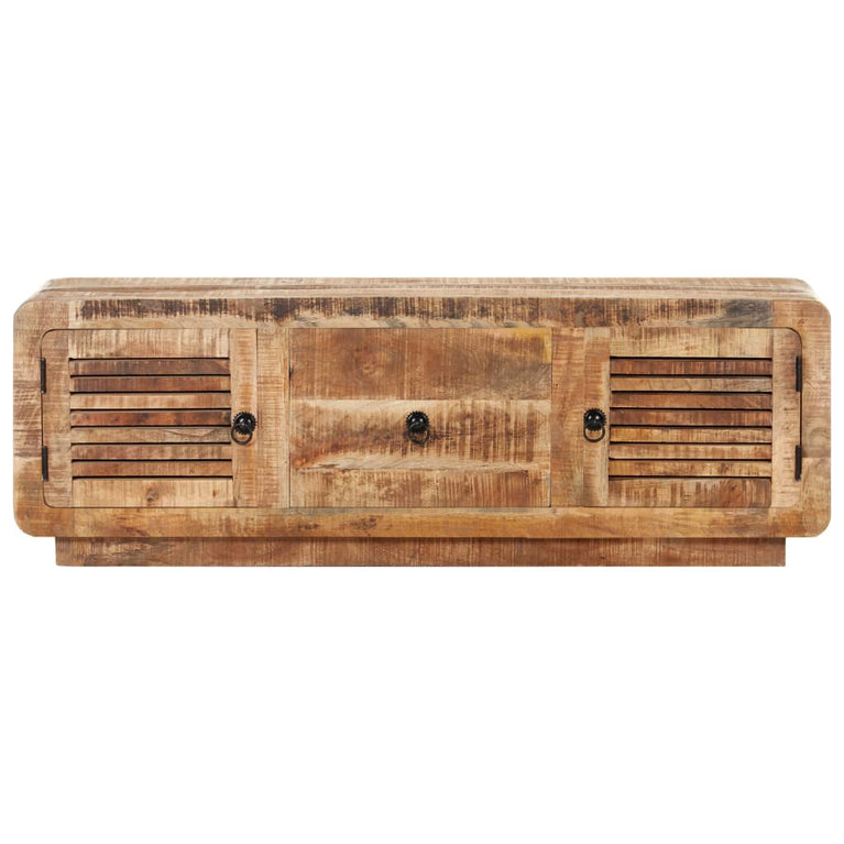 Tv-meubel 120x30x40 cm ruw mangohout MeubelReus