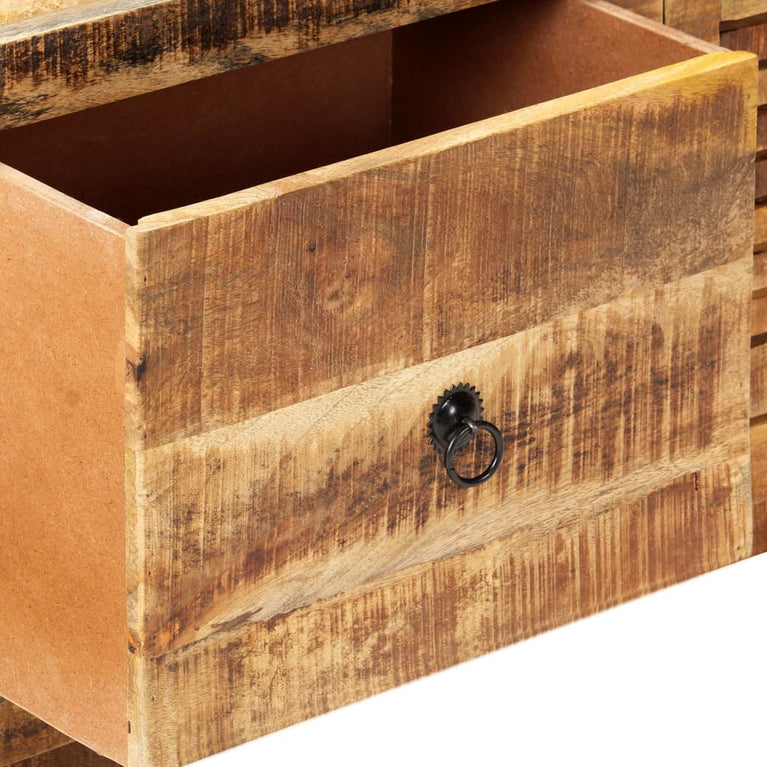 Tv-meubel 120x30x40 cm ruw mangohout MeubelReus