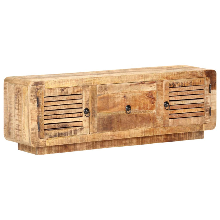 Tv-meubel 120x30x40 cm ruw mangohout MeubelReus