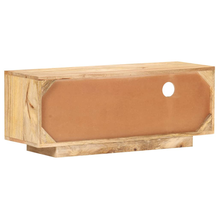 Tv-meubel 90x30x35 cm massief mangohout MeubelReus