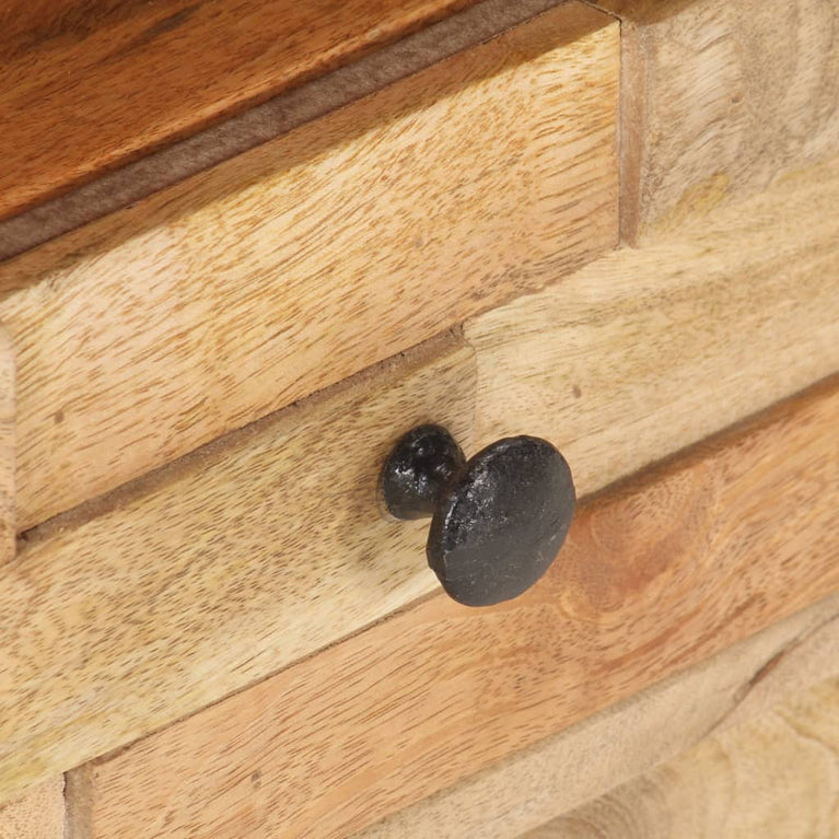 Tv-meubel 90x30x35 cm massief mangohout MeubelReus