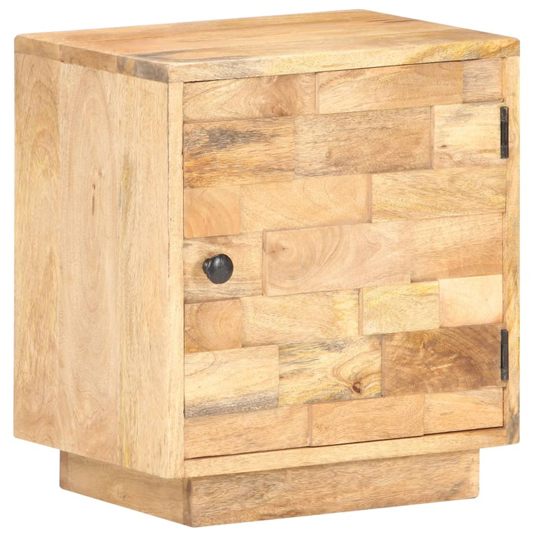 Nachtkastje 40x30x45 cm massief mangohout MeubelReus
