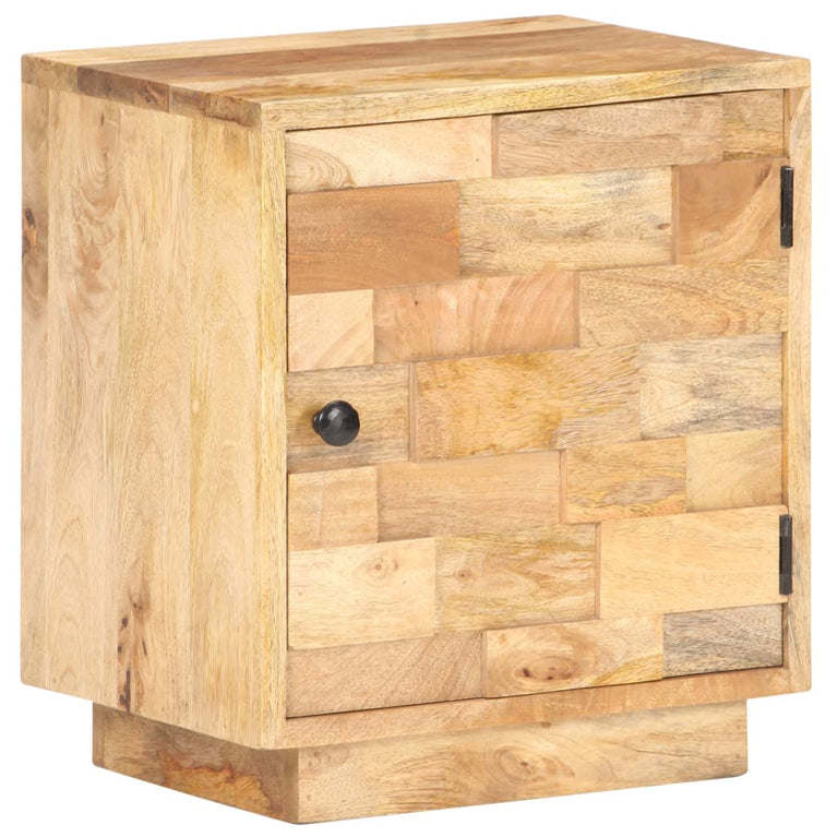 Nachtkastje 40x30x45 cm massief mangohout MeubelReus