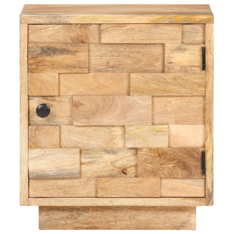 Nachtkastje 40x30x45 cm massief mangohout MeubelReus